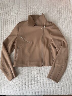 Lulu's Taupe Cropped Jacket